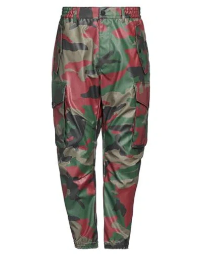 Dsquared2 Man Pants Green Size 36 Polyamide
