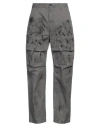 Dsquared2 Man Pants Grey Size 32 Cotton