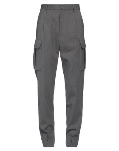 Dsquared2 Man Pants Grey Size 34 Virgin Wool, Elastane