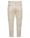 Dsquared2 Man Pants Grey Size 38 Cotton, Elastane