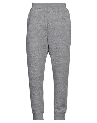Dsquared2 Man Pants Grey Size L Cotton, Elastane