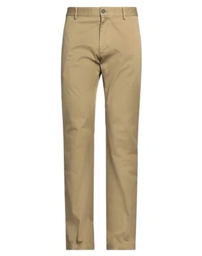 Dsquared2 Man Pants Khaki Size 32 Cotton, Elastane In Beige
