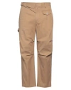 Dsquared2 Man Cropped Pants Khaki Size 34 Cotton In Beige