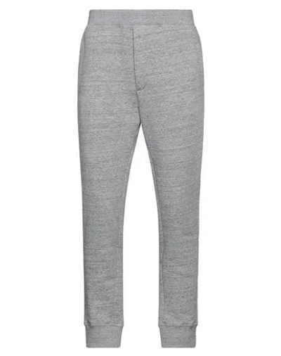 Dsquared2 Man Pants Light Grey Size L Cotton