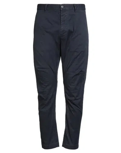 Dsquared2 Man Pants Midnight Blue Size 34 Cotton, Elastane