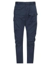 Dsquared2 Man Pants Midnight Blue Size 36 Cotton, Elastane