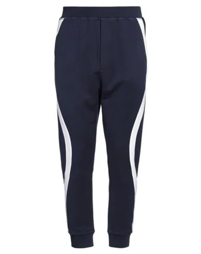 Dsquared2 Dean Contrasting-trim Track Pants In Blue