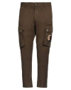Dsquared2 Man Pants Military Green Size 38 Cotton