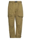 Dsquared2 Man Pants Military Green Size 34 Cotton, Elastane In Green