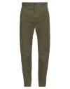 Dsquared2 Man Pants Military Green Size 38 Cotton