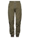 Dsquared2 Man Pants Military Green Size 38 Cotton
