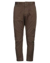 Dsquared2 Man Pants Military Green Size 36 Cotton, Elastane