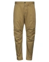 Dsquared2 Man Pants Khaki Size 40 Cotton, Elastane In Green