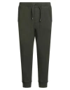 Dsquared2 Solid Color Nyc Joggers With Tone On Tone Logo In Green
