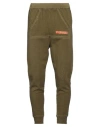Dsquared2 Man Pants Military Green Size M Cotton, Elastane