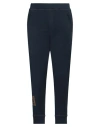 Dsquared2 Man Pants Navy Size M Cotton, Elastane In Navy Blue
