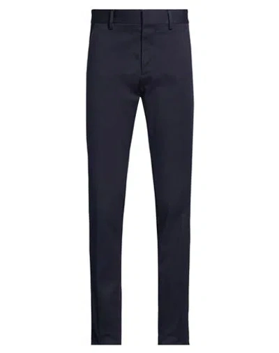Dsquared2 Man Pants Navy Size 32 Cotton, Elastane In Blue