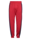 Dsquared2 Man Pants Red Size L Cotton, Polyester, Elastane In Red