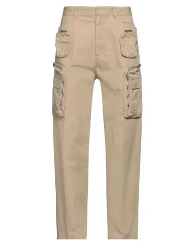 Dsquared2 Man Pants Sand Size 32 Cotton