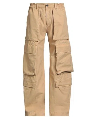 DSQUARED2 DSQUARED2 MAN PANTS SAND SIZE 36 COTTON