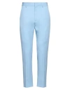 Dsquared2 Man Pants Sky Blue Size 34 Virgin Wool In Blue