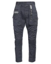 Dsquared2 Man Pants Slate Blue Size 28 Cotton, Elastane In Blue