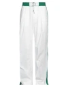 Dsquared2 Man Pants White Size 32 Cotton, Elastane