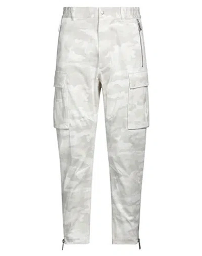 Dsquared2 Man Pants White Size 34 Cotton, Elastane