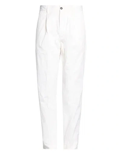 Dsquared2 Man Pants White Size 38 Cotton