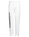 Dsquared2 Man Pants White Size L Cotton