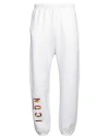 Dsquared2 Man Pants White Size M Cotton, Elastane