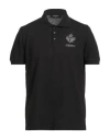 Dsquared2 Man Polo Shirt Black Size L Cotton