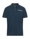 Dsquared2 Navy Blue Polo Shirt In Blue