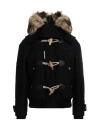 Dsquared2 Man Puffer Black Size 38 Virgin Wool, Polyamide, Elastane