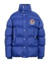 Dsquared2 Man Down Jacket Bright Blue Size 32 Polyamide