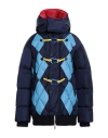 Dsquared2 Man Down Jacket Navy Blue Size 46 Polyamide In Navy Blue
