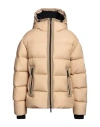 Dsquared2 Man Down Jacket Sand Size 38 Polyamide In Beige