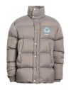 Dsquared2 Man Down Jacket Dove Grey Size 42 Polyamide
