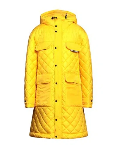 Dsquared2 Man Puffer Yellow Size 38 Polyester