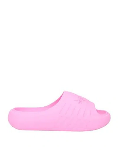 Dsquared2 Man Sandals Pink Size 10-11 Rubber
