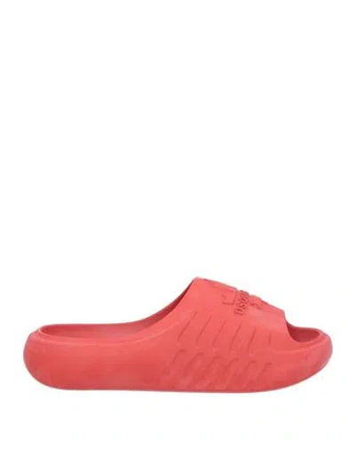 Dsquared2 Man Sandals Red Size 10-11 Rubber