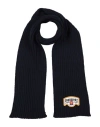 Dsquared2 Man Scarf Midnight Blue Size - Wool