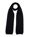Dsquared2 Man Scarf Midnight Blue Size - Wool In Black