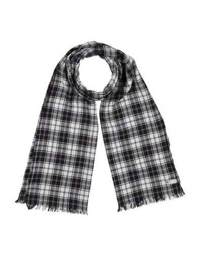 Dsquared2 Man Scarf Navy Size - Wool
