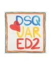 Dsquared2 Cotton Scarf In Multi