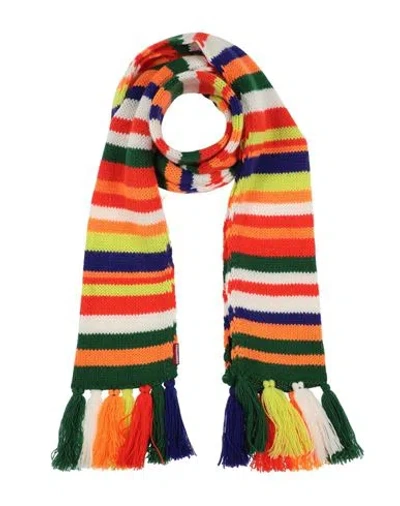 Dsquared2 Man Scarf Orange Size - Acrylic, Alpaca Wool, Wool
