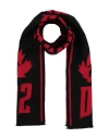 Dsquared2 Man Scarf Red Size - Virgin Wool