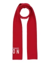 Dsquared2 Man Scarf Red Size - Wool In Red