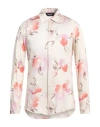 Dsquared2 Man Shirt Beige Size 44 Viscose In Beige