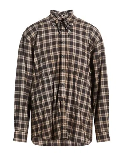 Dsquared2 Man Shirt Black Size 36 Cotton